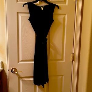 Little black dress wore once with a accent belt